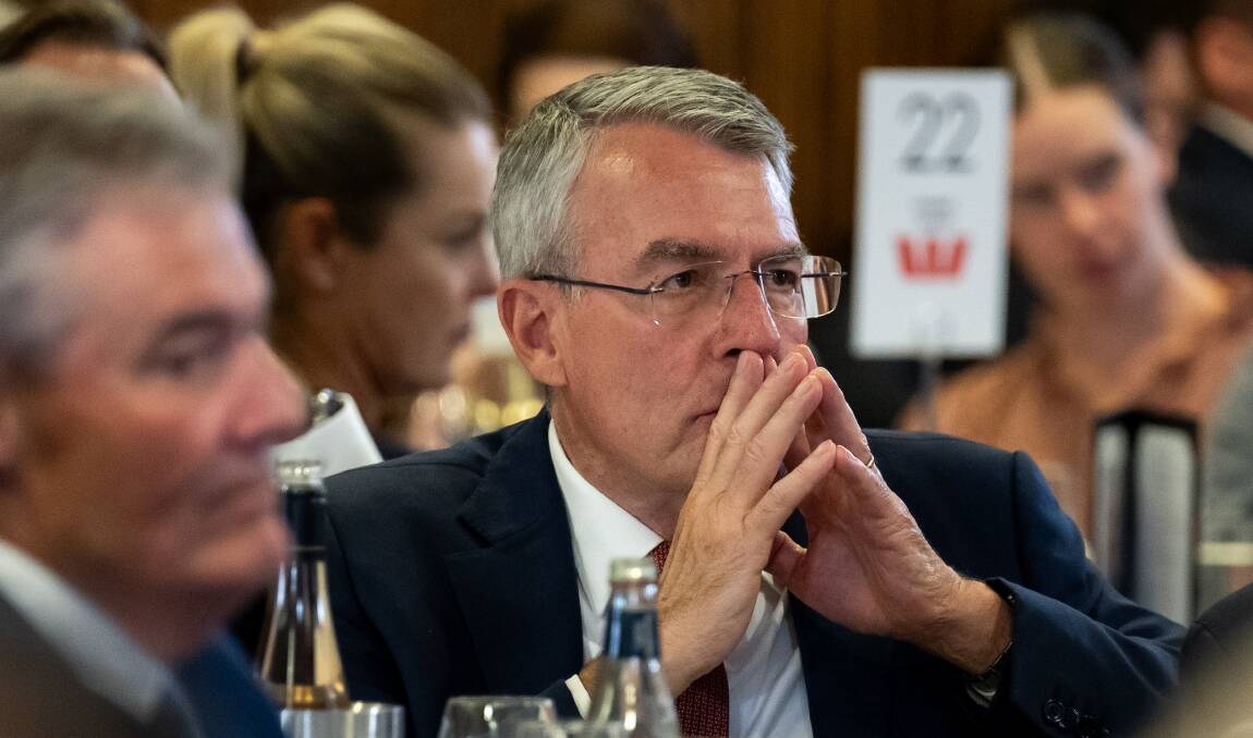 Attorney-General Mark Dreyfus at the National Press Club last month. Picture by Elesa Kurtz