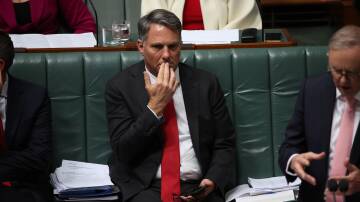 Defence Minister Richard Marles seems to be relying on a strategy of hope. Picture by Gary Ramage