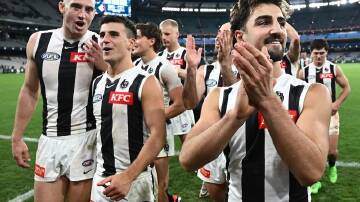 The Pies have hit some form after a slow start thanks partly to missing some premiership big guns. (Joel Carrett/AAP PHOTOS)