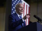 President Joe Biden has acknowledged US weapons have been used by Israel to kill civilians in Gaza. (AP PHOTO)