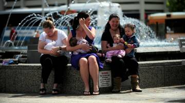 Advice and support is readily available for young mums having difficulty with breastfeeding. Picture by Karleen Minney