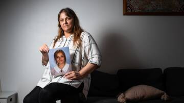 A coroner ruled that Sharon Moore's daughter, Queanbeyan 17-year-old Charli Powell, was in a domestic violence relationship when she died in 2019. Ms Moore is speaking out following recent rallies protesting men's violence against women. Picture by Elesa Kurtz