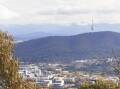 Black Mountain Tower from Mount Ainslie. Picture by Keegan Carroll