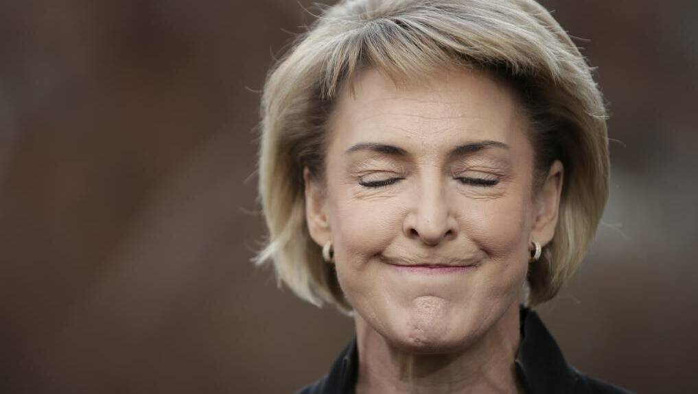 Employment Minister Michaelia Cash said almost 1.5 million jobs had been created since the Coalition won government in 2013. Picture: Alex Ellinghausen
