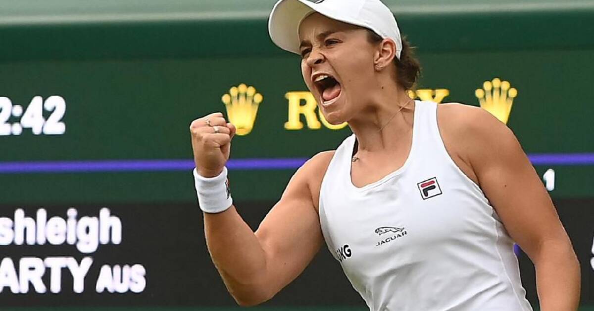 Ash Barty Roars Into First Wimbledon Quarters Against Fellow Aussie