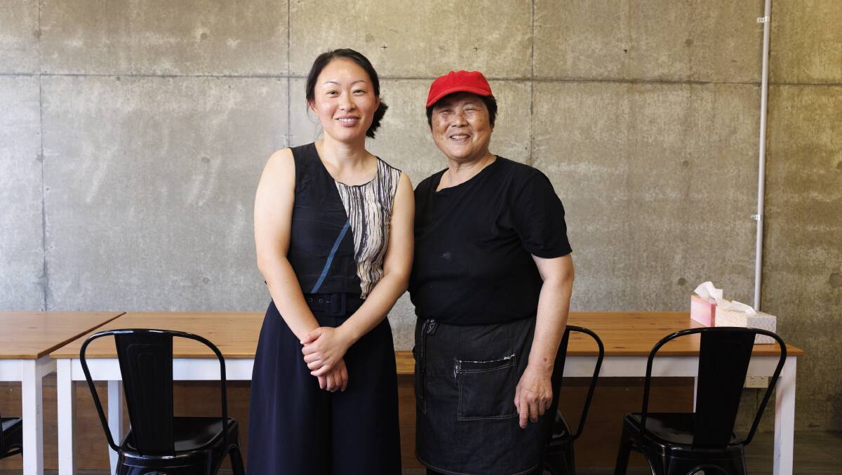 Owner Claire Wang and chef Mei Sun. Picture by Keegan Carroll