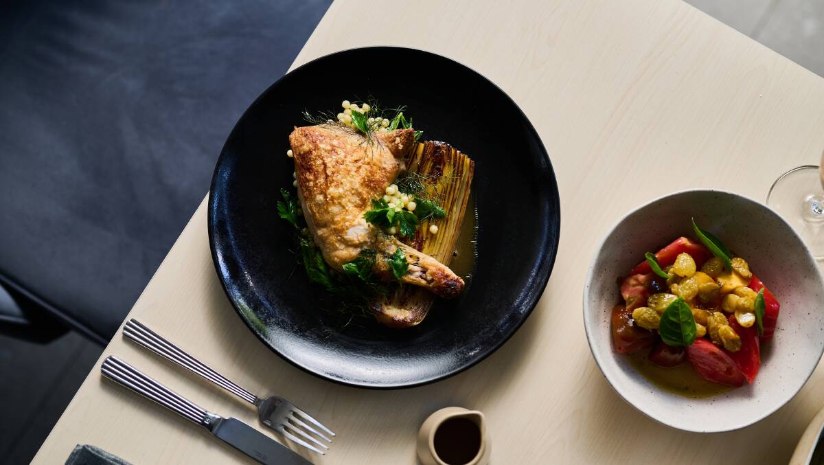 Confit chicken maryland. Picture by Ashley St George