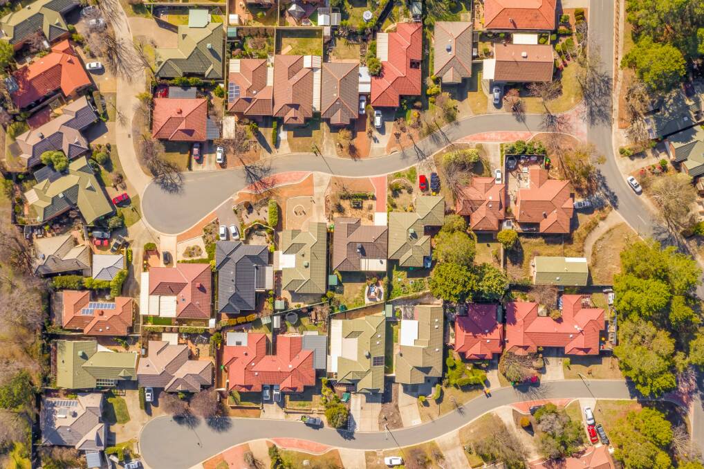 House prices in the ACT will drop due to the COVID-19 pandemic. Picture: Shutterstock