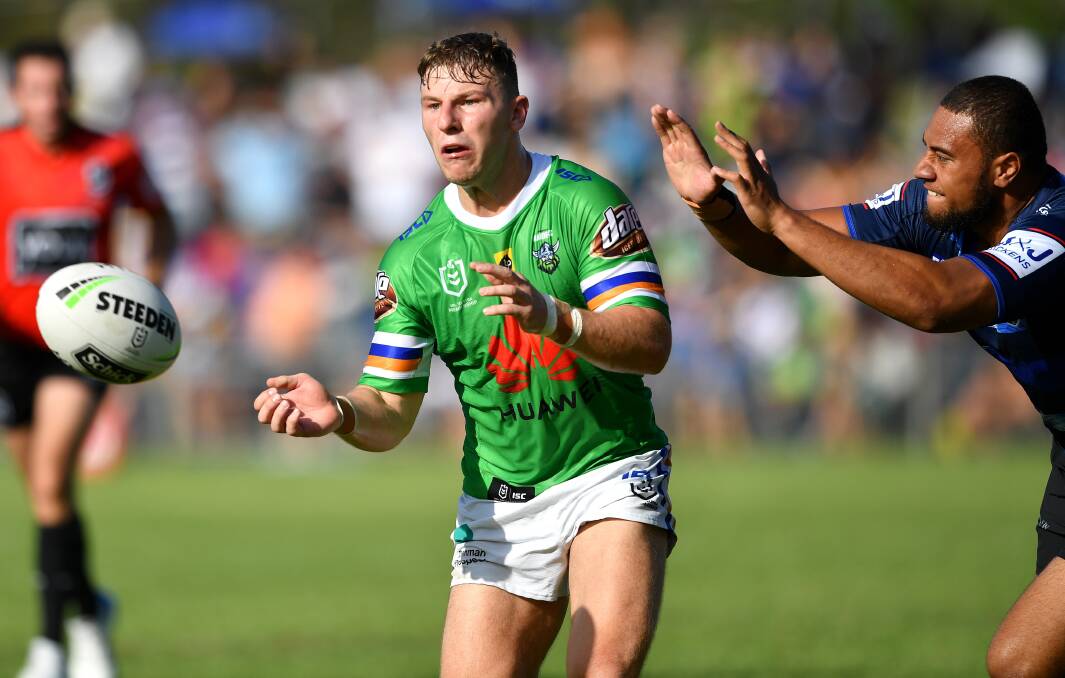 George Williams has the weight of expectation on him in the capital this season. Picture: NRL Imagery