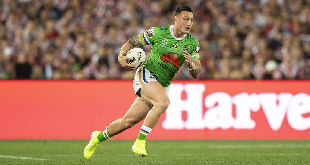 Canberra Raiders fullback Charnze Nicoll-Klokstad is looking to build on a breakout season. Picture: Sitthixay Ditthavong