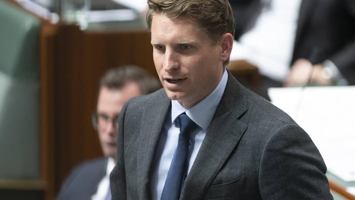 Liberal backbencher Andrew Hastie heads Parliament's intelligence and security committee. Picture: Sitthixay Ditthavong