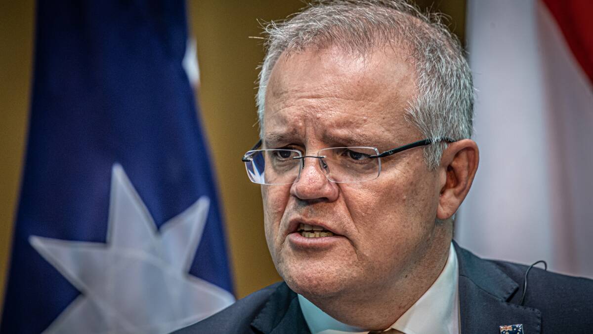 Scott Morrison has questions to answer over the Robodebt debacle. Picture: Karleen Minney