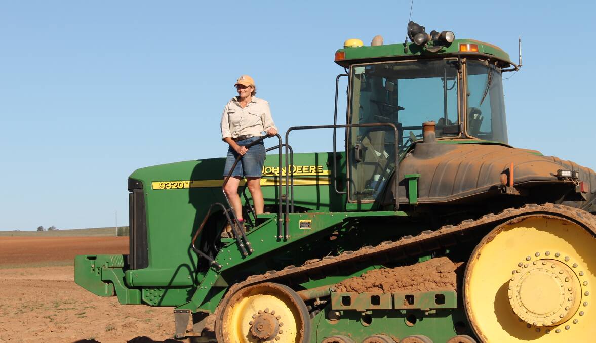 Tracy Blackburn, a farmer from near Dubbo, says she needs cash now to get crops in the ground. Picture: Supplied