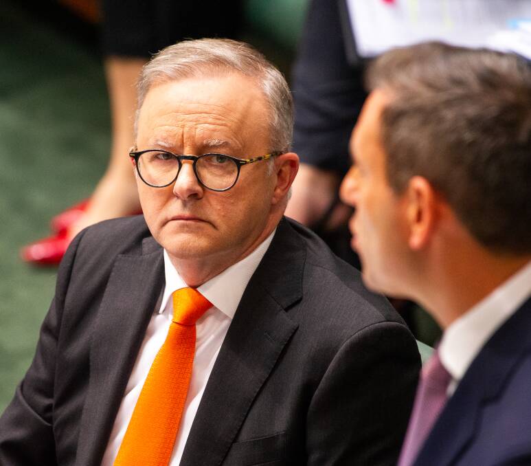 Prime Minister Anthony Albanese and Treasurer Jim Chalmers. Picture by Elesa Kurtz