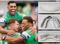The Raiders are leading the way in the NRL's war on concussion through a trial of HITIQ's head impact mouthguards. Pictures by Keegan Carroll