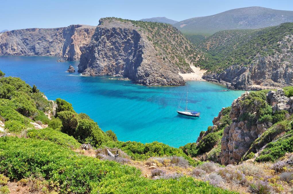 Sardinia, the island home to a record number of centenarians.  Photo: Supplied