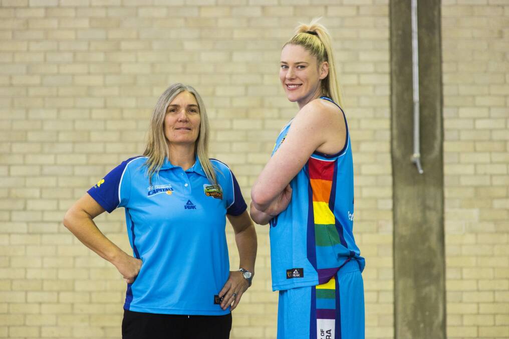 Carrie Graf and Lauren Jackson led Canberra's dynasty. Photo: Rohan Thomson