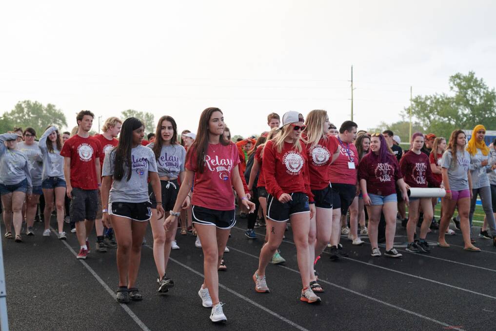 Tartan High School raised $US1 million via the Relay For Life cancer fundraiser in the decade to 2012.  Photo:  David Bowman