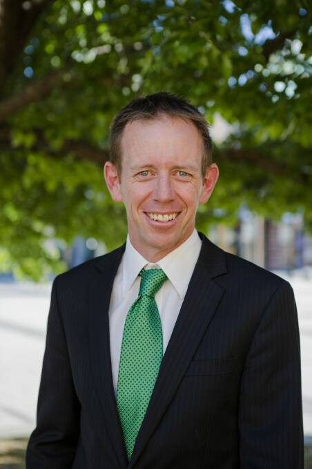 "Putting the community first means ensuring we invest in our schools – both the infrastructure and our teachers" – ACT Greens leader MLA Shane Rattenbury. Photo: Jamila Toderas