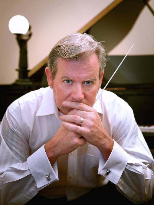 Geoff Grey, Artistic Director and Chief Conductor: Canberra Wind Symphony Photo: Supplied