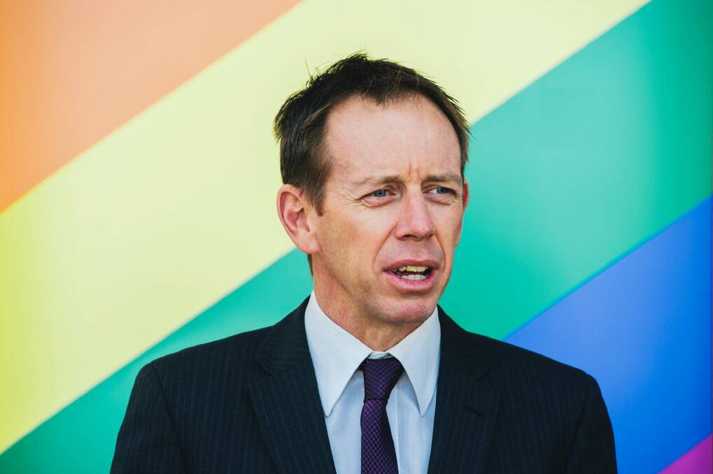 ACT climate change minister Shane Rattenbury says the federal government has succumbed to backbench pressure on energy policy. Photo: Rohan Thomson