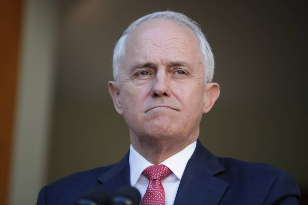 Prime Minister Malcolm Turnbull has all the successful qualities of the superb barrister he once was. Once given an issue he prosecutes it brilliantly, and that’s the problem. Photo: Alex Ellinghausen