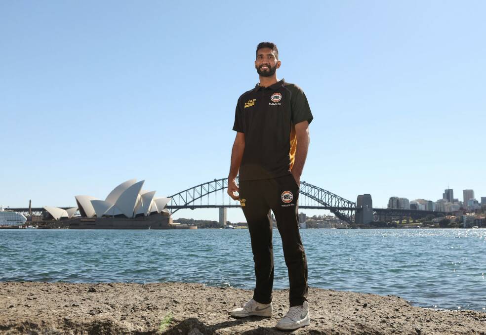 Import: Amritpal Singh will play for the Sydney Kings this season. Photo: Daniel Munoz