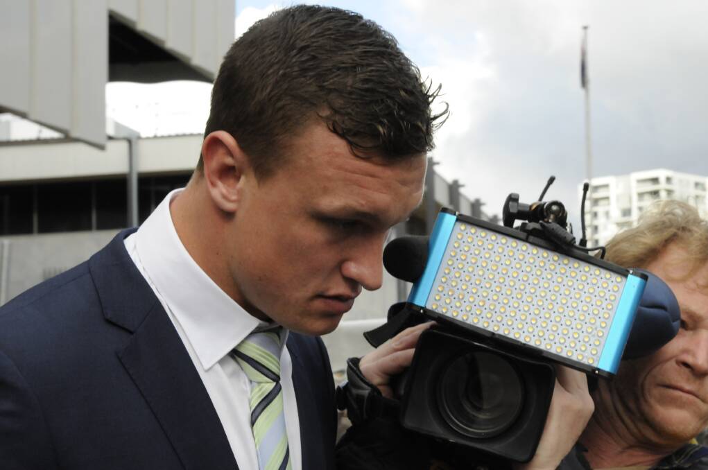 The Raiders feel fullback Jack Wighton is paying for the NRL's mishandling of Matt Lodge. Photo: Fairfax Media