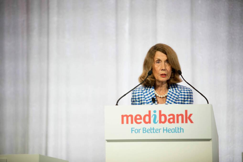 Medibank Private chair Elizabeth Alexander wrote the report with David Thodey, calling for executive remuneration to be made public across the public service. Photo: Arsineh Houspian