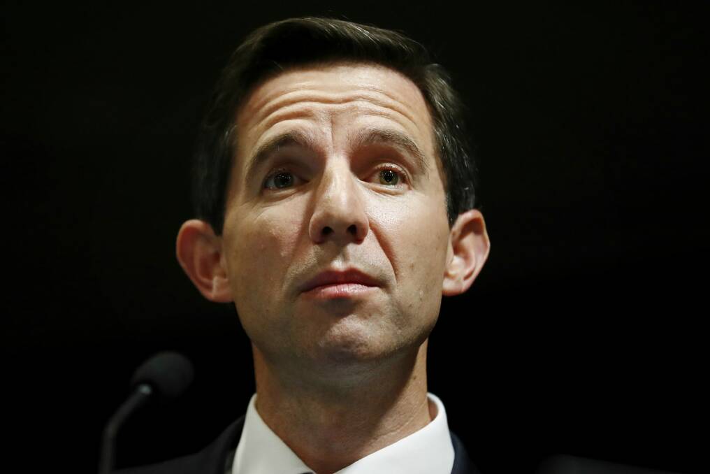 Minister for Education and Training Simon Birmingham has come under fire from the Catholic education sector over planned school funding reforms. Photo: Alex Ellinghausen
