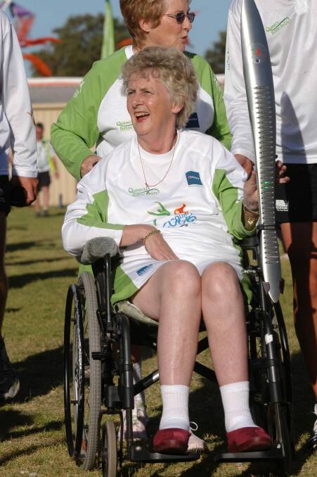 Olympic gold medalist Betty Cuthbert in 2006. Photo:  prpix.com.au