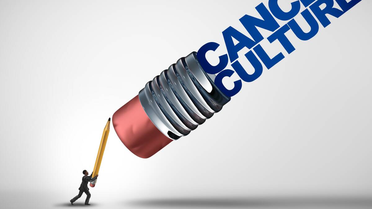 Ironically, the mindless use of imported terms such as "cancel culture" now serves to quash debate. Picture: Shutterstock
