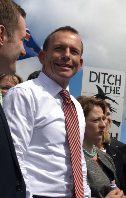 Tony Abbott rode a campaign against Julia Gillard's carbon-pricing mechanism into the prime ministership. Picture: Shutterstock