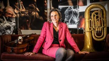 Canberra Symphony Orchestra chief executive Rachel Thomas is thrilled about the boost in funding. Picture by Karleen Minney