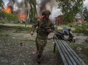 Russia's latest offensive in Ukraine has seen them take several villages. (AP PHOTO)