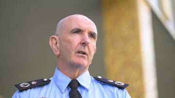 New ACT police chief Scott Lee will need to reshuffle his officer resources to manage the extra caseload pressures. Picture by Keegan Carroll