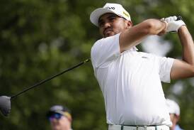Australian Jason Day was tied for fifth after the first round of the Wells Fargo Championship. (AP PHOTO)