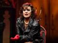 Jason Donovan as the character of Frank N Furter in The Rocky Horror Show. (Bianca De Marchi/AAP PHOTOS)