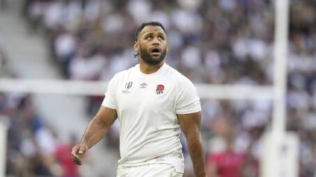 Billy Vunipola received a formal warning by the RFU after his arrest over a pub incident in Majorca. (AP PHOTO)