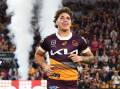 Brisbane fullback Reece Walsh is still learning at the top level, Broncos coach Kevin Walters says. (Jono Searle/AAP PHOTOS)
