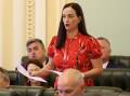 Queensland Labor MP Brittany Lauga says she was drugged and sexually assaulted on a night out. (Jono Searle/AAP PHOTOS)
