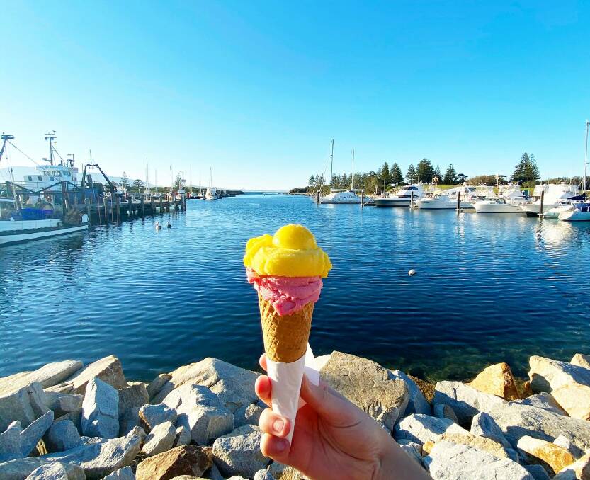 Bermagui's gelati clinic is a must visit on the Sapphire Coast. 