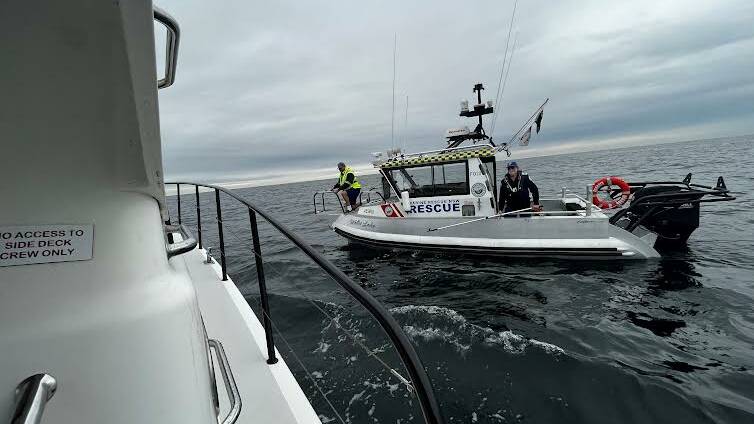 Marine Rescue volunteers from across NSW safely returned around 10,000 boaters to shore during the last financial year (2022-2023). Picture supplied. 