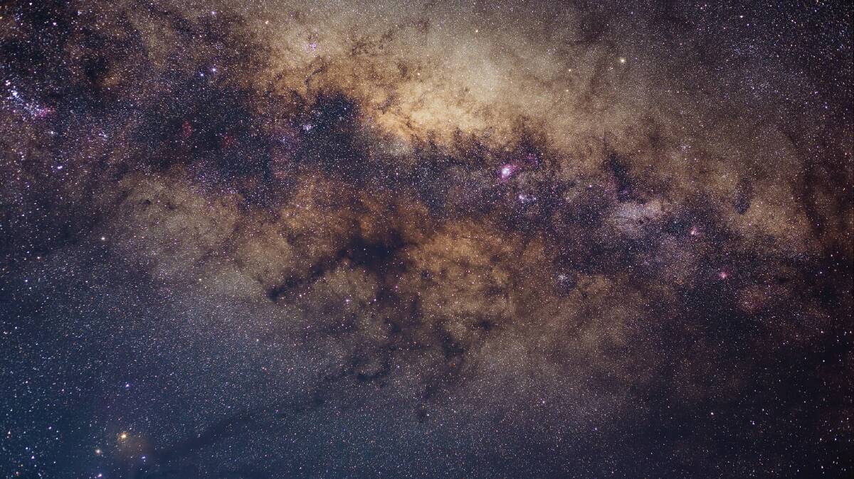 Milky Way Centre. Picture taken by Neil Creek