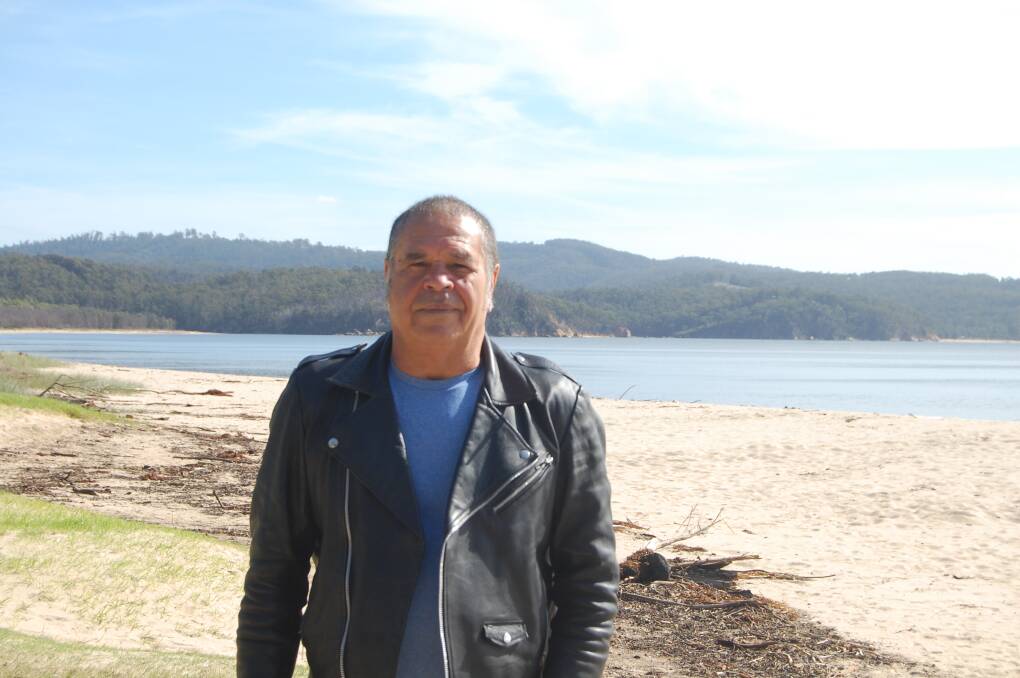 Uncle BJ Cruse also fights for the land rights of the local community as chair of the Eden Local Aboriginal Land Council. Picture by Leah Szanto. 