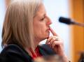 Labor ACT Senator Katy Gallagher was pressed in Senate Estimates in February about how the right would apply in politicians' offices. Picture by Elesa Kurtz