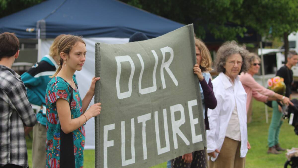 Bega Valley School Strike for Climate Action, Friday September 23. Pictures by Ellouise Bailey 