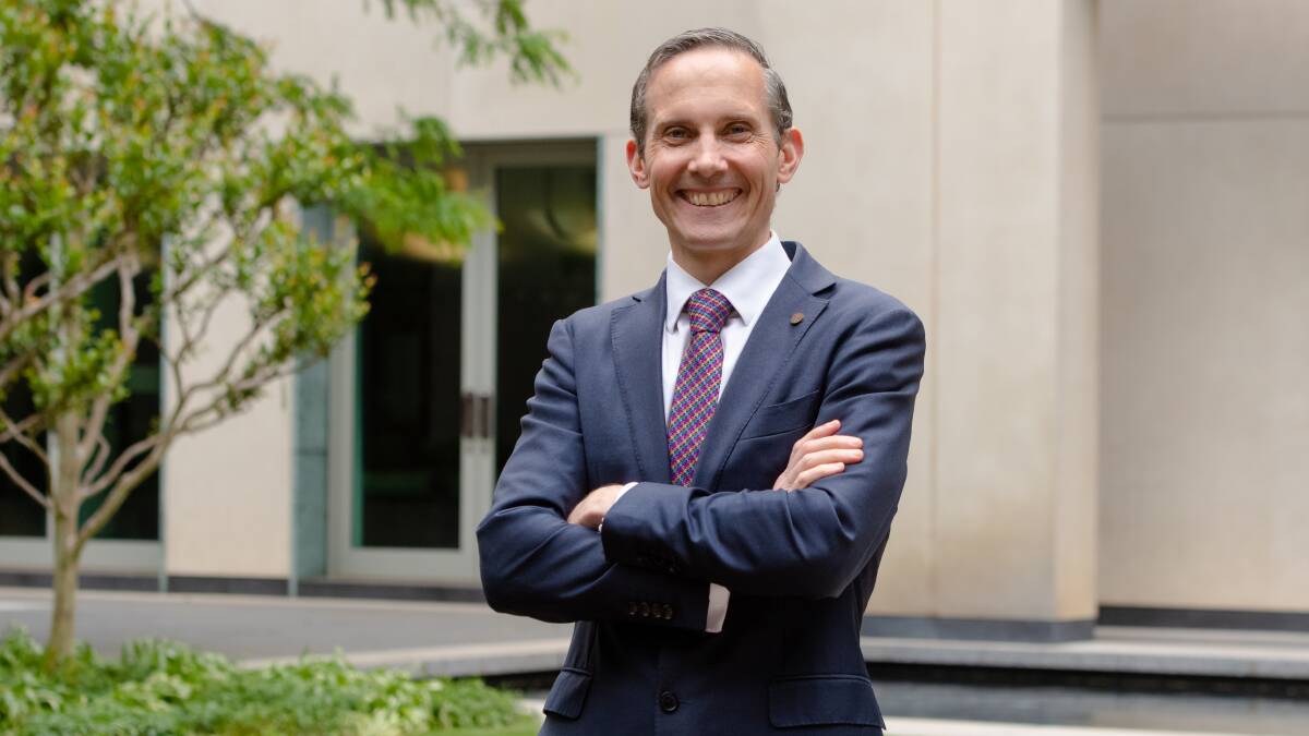 Andrew Leigh has a new role in the Albanese ministry. Picture by Elesa Kurtz
