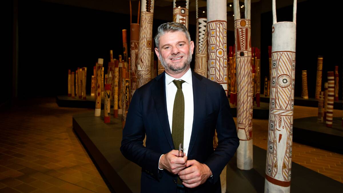 National Gallery of Australia director Nick Mitzevich. Picture by Elesa Kurtz