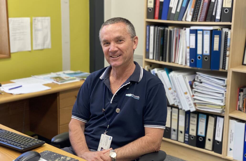 Eurobodalla Shire Council's Director of Infrastructure, Warren Sharpe OAM, is leaving his role after almost 38 years with the council. Picture supplied.